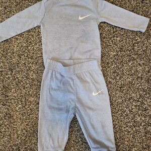 Nike Infant Gray Tracksuit Set